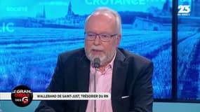 #GrandOral - @wdesaintjust, trésorier du @RNational_off : "Les règles de la laïcité à la française sont de bonne règles. Les religions doivent les suivre. [...] L'Islam mêle la loi civile et la loi religieuse." #GGRMC