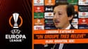 Ligue Europa : Longoria s'attend à un "groupe très compliqué"