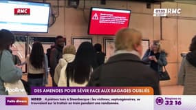 Des amendes pour sévir face aux bagages oubliés