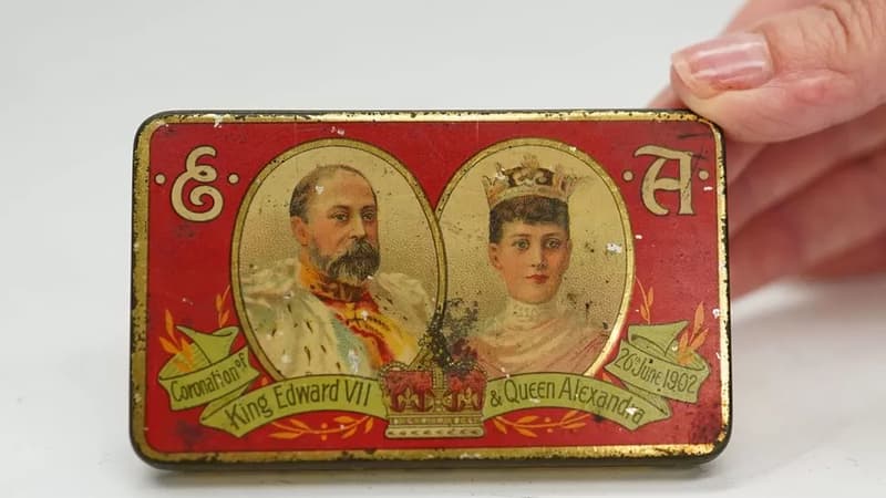 Boîte en métal vintage Cadbury's - Édition 100 ans de