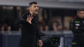Sergio Conceiçao lors du match Bologne-AC Milan (2-1, Serie A), le 27 février 2025