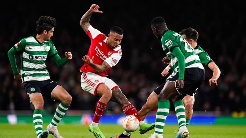 Gabriel Jesus - Arsenal-Sporting - Ligue Europa