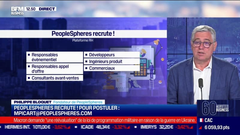 On recrute ! PeopleSpheres : plateforme RH