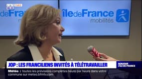 Jeux olympiques 2024: Valérie Pécresse appelle "tous ceux qui le peuvent à télétravailler"