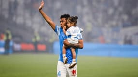 Boubacar Kamara avec l'OM le 21 mai 2022