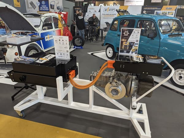 The upgrade conversion kit offered by R-Fit.