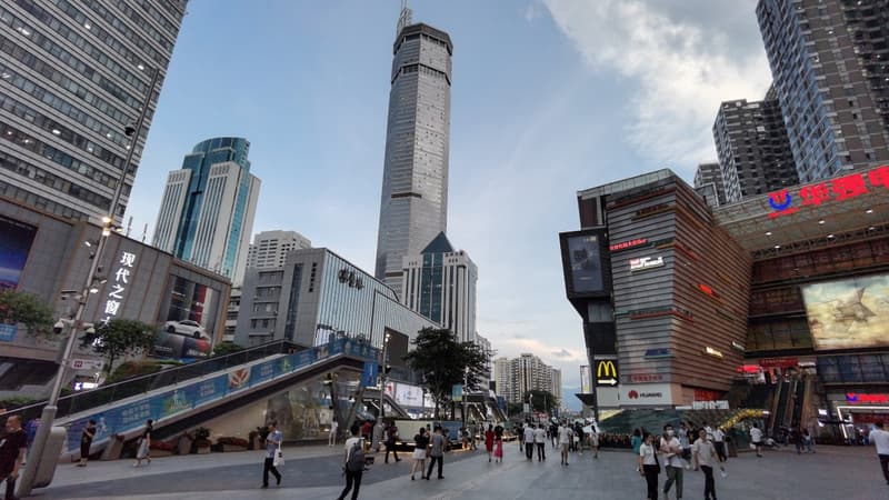 L'immeuble de Shenzhen qui a oscillé