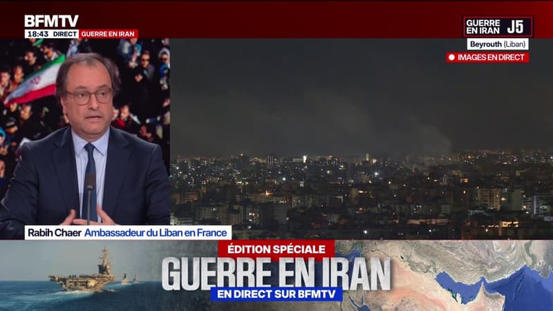 "On n'a pas les moyens d'accueillir toute cette population de déplacés": l'ambassadeur du Liban France appelle la communauté internationale à se mobiliser