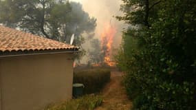 Une partie d'un incendie dans l'Aude