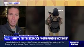Un exercice NOVI "Nombreuses Victimes" organisé sur le campus de l'université de Strasbourg