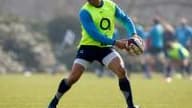 Riki Flutey et les Anglais se préparent à Bagshot.