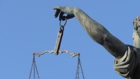 Statue représentant la justice.