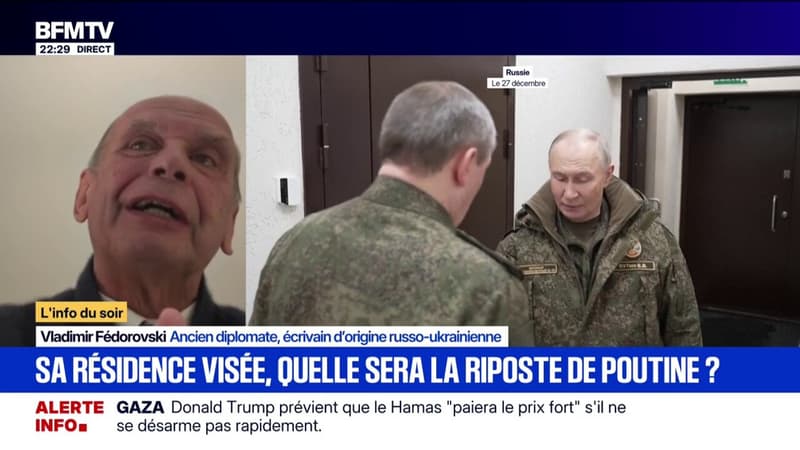 Attaque contre le domicile de Vladimir Poutine: "Il faut éviter à tout prix l'escalade", déclare Vladimir Fédorovski, ancien diplomate d'origine russo-ukrainienne