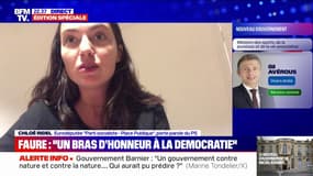 Chloé Ridel (PS-Place publique): "C'est un gouvernement qui n'a aucune légitimité"