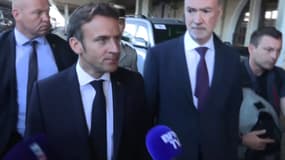 Emmanuel Macron à Kiev, le 16 juin 2022