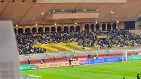 Ligue 1 - Monaco-PSG - Grève des supporters de l'ASM, le 18 décembre 2024