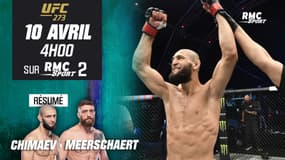UFC : Le KO express de Chimaev sur Meerschaert à l'UFC Fight Night 2020