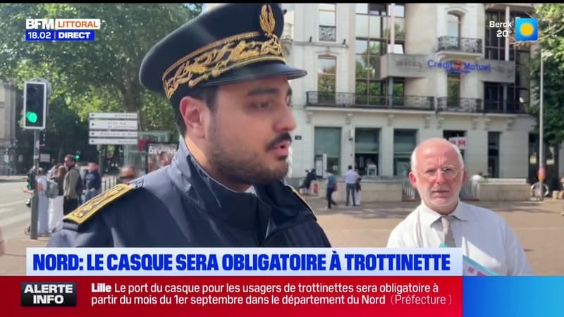 Trottinette : le casque obligatoire dans le département du Nord le 1er septembre