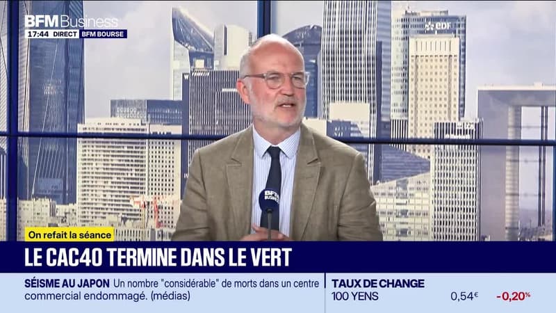 CAC 40, le balancier repart à la hausse