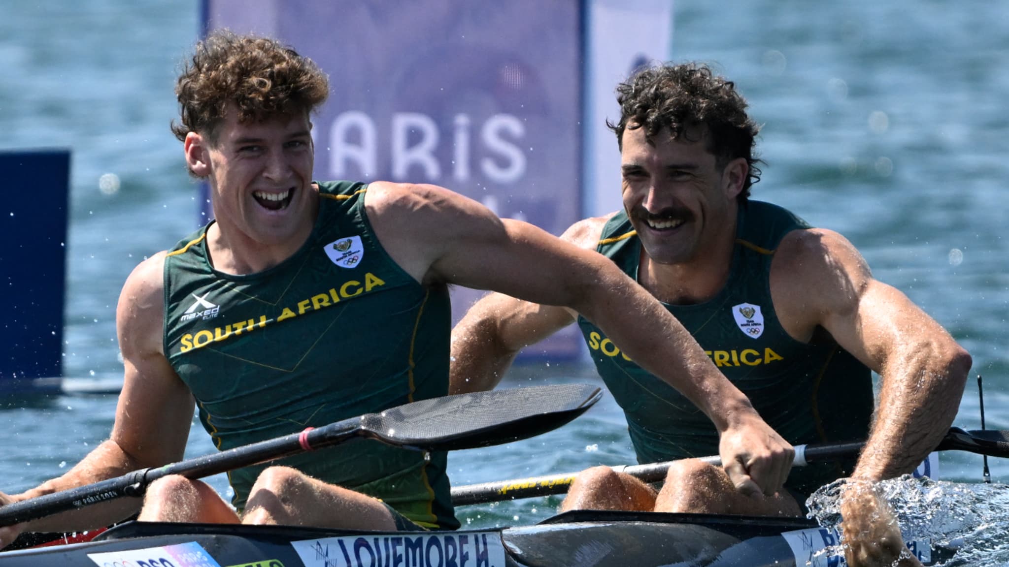 Hamish Lovemore et Andrew James Birkett aux Jeux olympiques le 6 août 2024