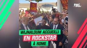 PSG : Wijnaldum accueilli en rockstar à Rome 