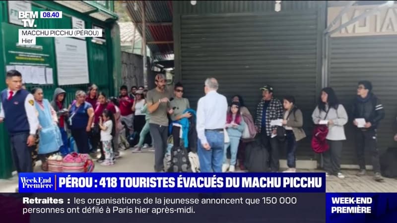 Tensions au Pérou: 418 touristes bloqués au Machu Picchu évacués