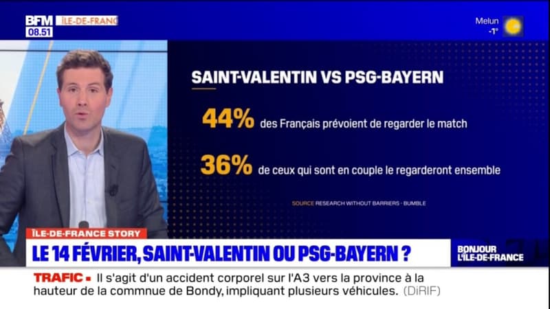 Île-de-France Story: le 14 février, Saint-Valentin ou PSG-Bayern?