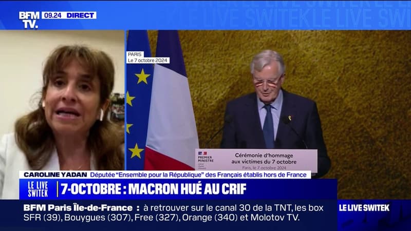 On ne les comprend pas: Caroline Yadan, députée Ensemble, réagit aux propos d'Emmanuel Macron sur l'arrêt de livraison d'armes à Israël