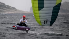 Lauriane Nolot, kitesurfeuse, en juin 2023