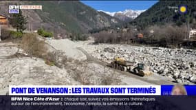 La route entre les ponts de Venanson et Maïssa rouvre de manière pérenne