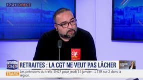 "On tombe pas dans l'enfumage que le gouvernement nous présente" selon Joao Afonso Pereira de la CGT
