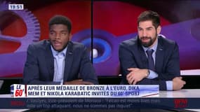 Karabatic raconte le très beau discours des jeunes et de Raphaël Caucheteux 