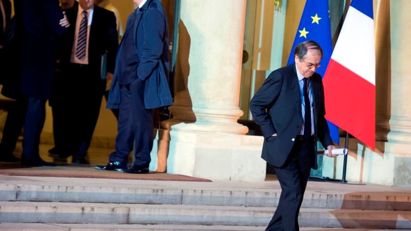 Noël Le Graët quitte l'Elysée la tête basse