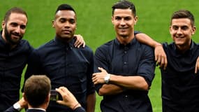 Higuain, Alex Sandro, Ronaldo et Dybala