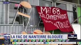 La fac de Nanterre bloquée, les examens repoussés