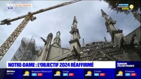 Notre-Dame de Paris: l'objectif d'une réouverture en 2024 confirmé