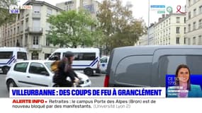 Villeurbanne: des coups de feu tirés à Grandclément, une personne interpellée