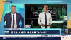 27 publications semestrielles attendues pour le CAC40 cette semaine