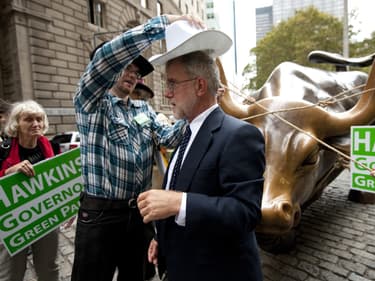 Howie Hawkins en 2010