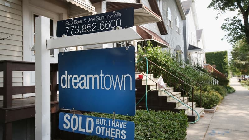 Aux Etats-Unis, les prix immobiliers dans l'ancien ont repris 10% depuis janvier