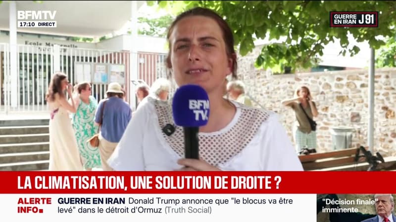 Fortes chaleurs: "On sait que les canicules vont se multiplier et on ne fait rien", dénonce Marine Tondelier