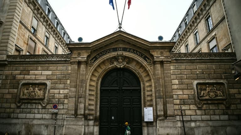 Le siège de la Banque de France à Paris.