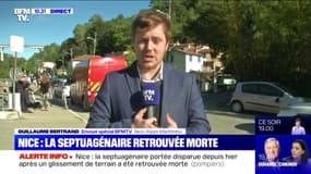 Nice: la femme portée disparue suite à une coulée de boue a été retrouvée morte