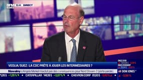 Eric Lombard (CDP) concernant l'offre de Veolia sur Suez: "c'est un projet qui fait du sens du point de vue de l'économie française"
