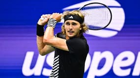 Alexander Zverev lors de l'US Open 2023
