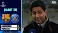 Barcelone 1-4 Paris SG : "C'est magnifique" Nasser al-Khelaïfi fier de ses joueurs