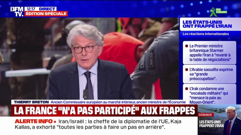 Frappes américaines sur l'Iran: 