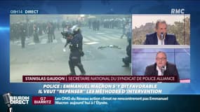 "Il faut des réponses en urgence du gouvernement" demande Stanislas Gaudon du syndicat de police Alliance