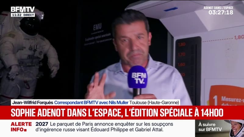 Sophie Adenot dans l'espace: le déroulé de la sortie heure par heure