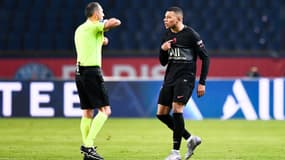 Kylian Mpappé lors de PSG-Brest le 15 janvier 2021